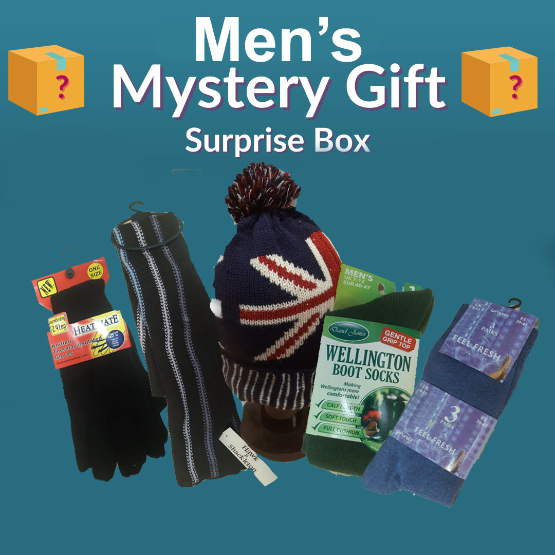 Mens Mystery Gift Box For Him - 3 ITEMS
