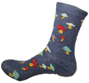 VERA TUCCI LUXURY TRULY UNIVERSAL SIZE MEN'S WOMEN'S SOCK FUNKY NOVELTY GIFT PATTERNED SOCKS RMD2403-185-06