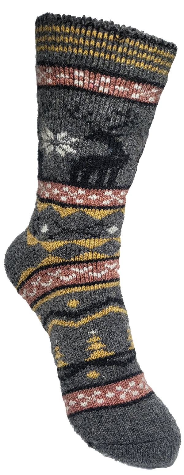 Calcetines Largos Mujer Vera Tucci - Diseño Setas - Tallas 3-7