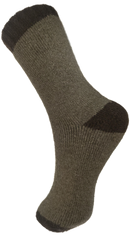 VERA TUCCI BROWN CONTRAST MEN'S THERMAL  WINTER SOCKS RMD2305-10-4 NEW FOR AW23!