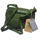 BRENNAN WASHED WOVEN LEATHER - Luxury Washed Clutch Leather Bag NEW