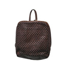 LEILANI - Luxury Washed Woven Detail Backpack Leather Bag NEW