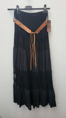 ITALIAN BELT SKIRT ONE SIZE LADIES SUMMER FASHION