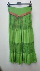 ITALIAN BELT SKIRT ONE SIZE LADIES SUMMER FASHION