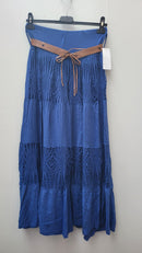 ITALIAN BELT SKIRT ONE SIZE LADIES SUMMER FASHION