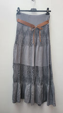 ITALIAN BELT SKIRT ONE SIZE LADIES SUMMER FASHION