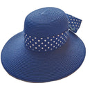 VERA TUCCI LADIES BOATER HATS HATS 5 COLS SIZES 56-58