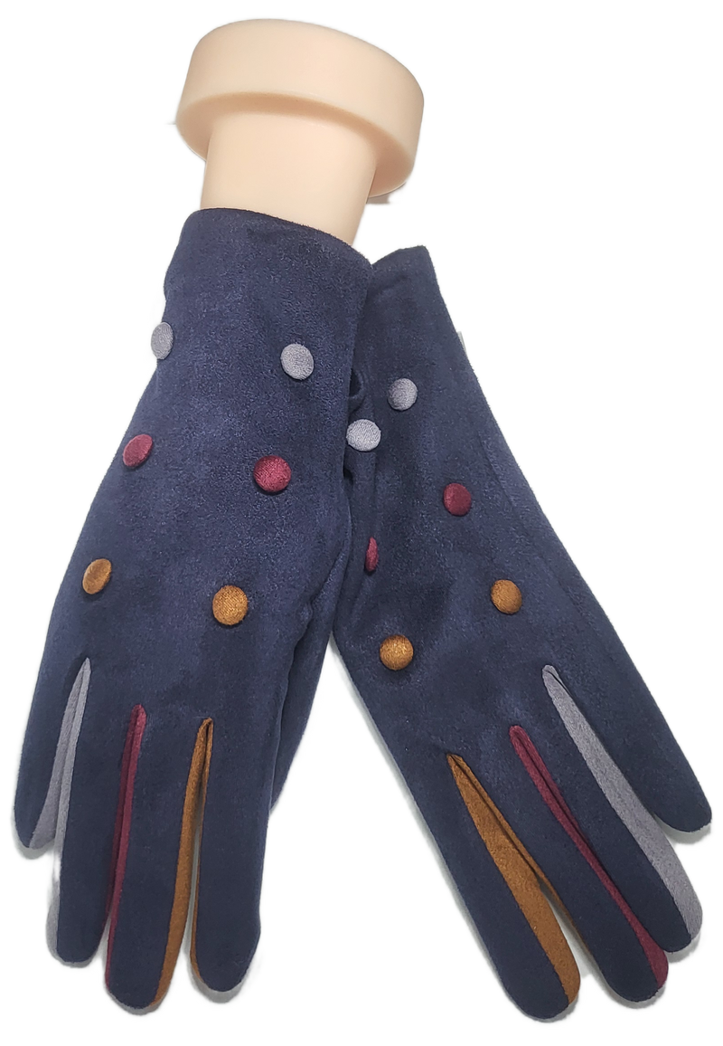 ELAINE -  6 BUTTON  TOUCH SCREEN GLOVE RMD2403-181