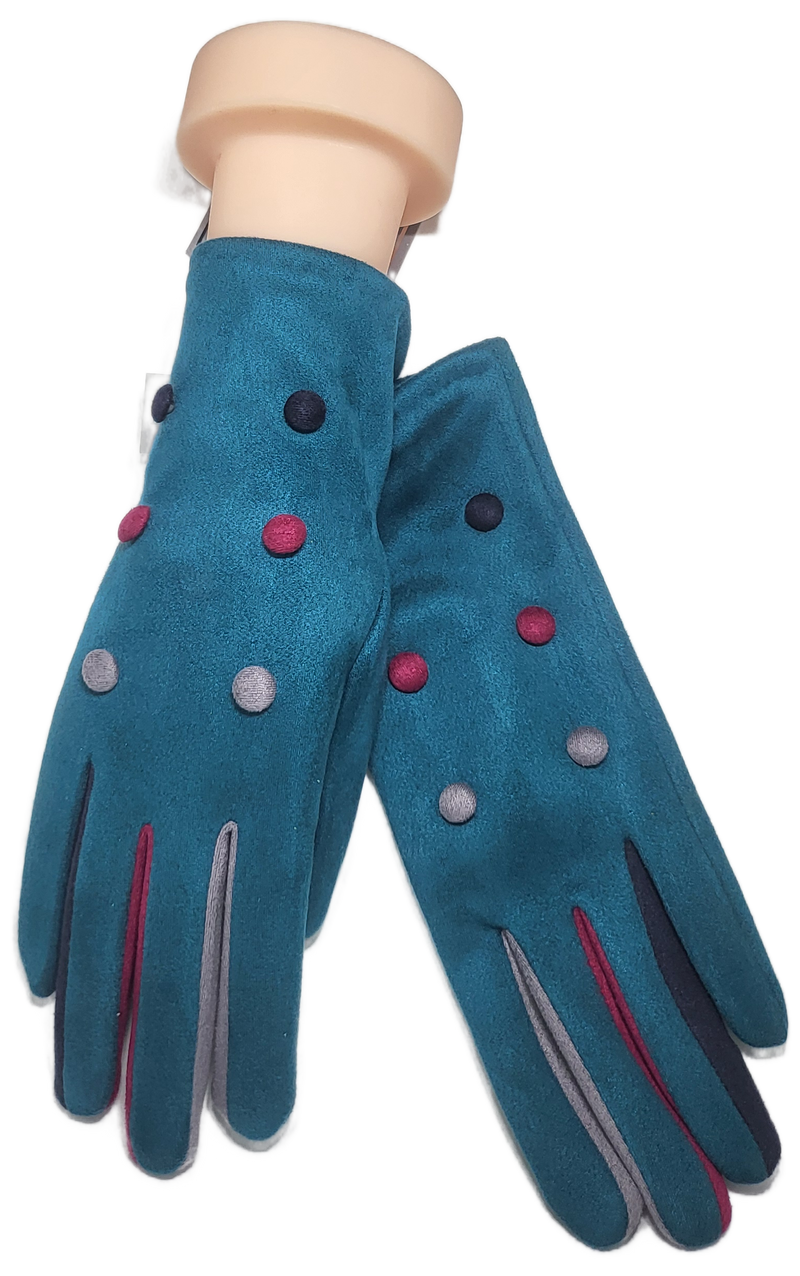 ELAINE -  6 BUTTON  TOUCH SCREEN GLOVE RMD2403-181