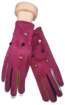 ELAINE -  6 BUTTON  TOUCH SCREEN GLOVE RMD2403-181