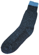 VERA TUCCI LUXURY WOMEN'S THERMAL COLOURED TOP FUN WINTER SOCK RMD2403-32-01-01 BLUE