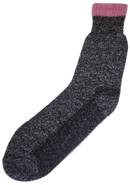 VERA TUCCI LUXURY WOMEN'S THERMAL COLOURED TOP FUN WINTER SOCK RMD2403-32-01-03 FUCHSIA