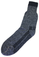 VERA TUCCI LUXURY MEN'S THERMAL PLAIN SOCKS 2.4 TOG WOOL BLEND RMD2403-28-1-02 DARK GREY