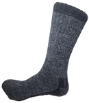 VERA TUCCI LUXURY MEN'S THERMAL PLAIN SOCKS 2.4 TOG WOOL BLEND RMD2403-28-1-02 DARK GREY