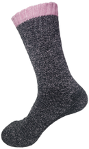 VERA TUCCI LUXURY WOMEN'S THERMAL COLOURED TOP FUN WINTER SOCK RMD2403-32-01-03 FUCHSIA