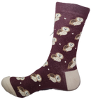 VERA TUCCI LUXURY TRULY UNIVERSAL SIZE MEN'S WOMEN'S SOCK FUNKY NOVELTY GIFT PATTERNED SOCKS RMD2403-185-02