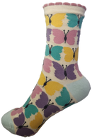 VERA TUCCI LUXURY TRULY UNIVERSAL SIZE MEN'S WOMEN'S SOCK FUNKY NOVELTY GIFT PATTERNED SOCKS RMD2403-185-04