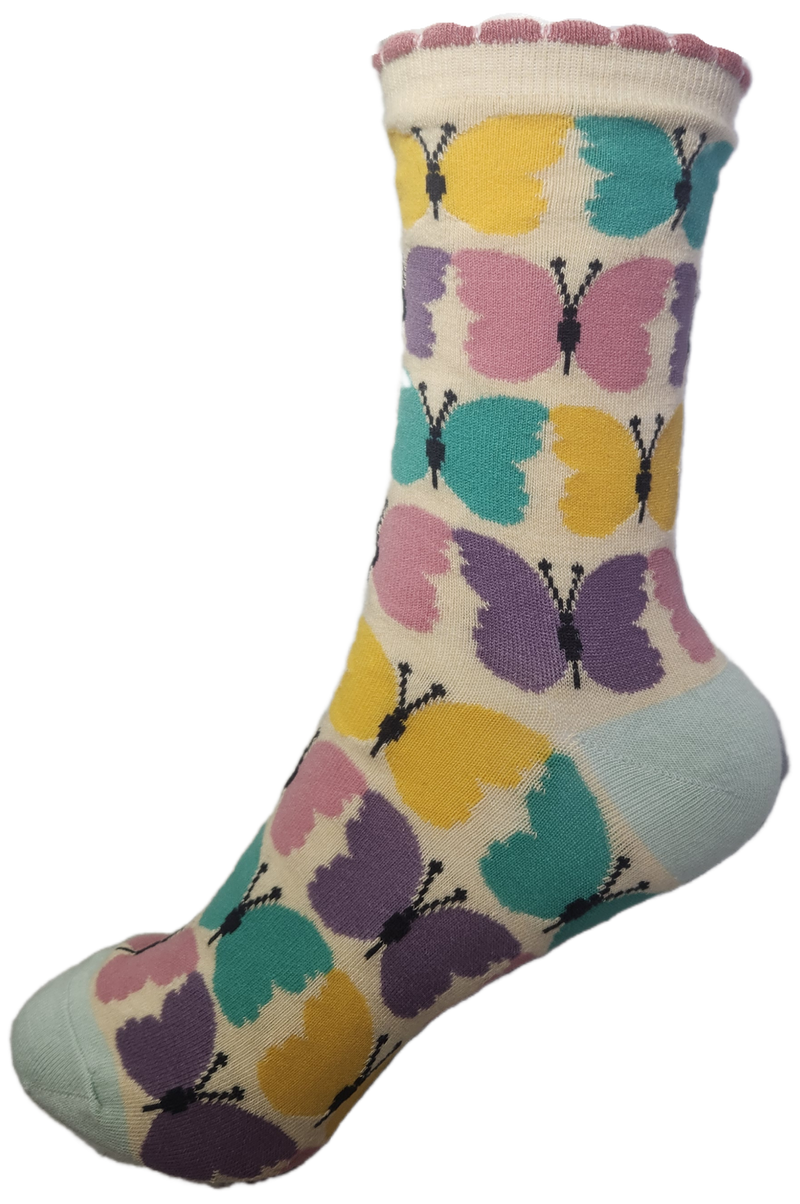 VERA TUCCI LUXURY TRULY UNIVERSAL SIZE MEN'S WOMEN'S SOCK FUNKY NOVELTY GIFT PATTERNED SOCKS RMD2403-185-04