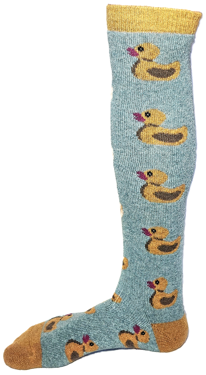 VERA TUCCI LUXURY MENS LONG SOCKS RMD2403-01-03 DUCK