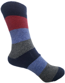 VERA TUCCI STRIPE PATTERN WOMEN'S THERMAL WINTER SOCKS RMD2305-88-03 NEW FOR AW23!