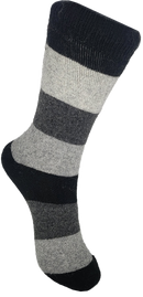 VERA TUCCI STRIPE PATTERN WOMEN'S THERMAL WINTER SOCKS RMD2305-88-04 NEW FOR AW23!