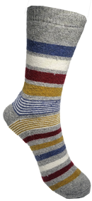 VERA TUCCI STRIPE PATTERN MEN'S THERMAL WINTER SOCKS RMD2305-89-03 NEW FOR AW23!