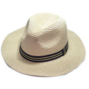 VERA TUCCI PANAMA HATS IN WHITE, BEIGE AND BLACK SIZES 56-60 UNISEX