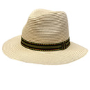 VERA TUCCI PANAMA HATS IN WHITE, BEIGE AND BLACK SIZES 56-60 UNISEX