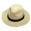 VERA TUCCI PANAMA HATS IN WHITE, BEIGE AND BLACK SIZES 56-60 UNISEX