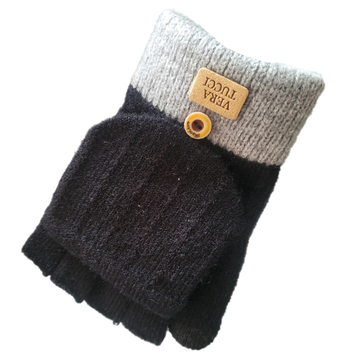 TWO TONE FINGERLESS GLOVE RMD2403-88