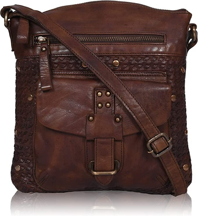 BB-191 - Luxury Washed Leather Bag NEW