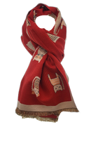 CAT PATTERN RMD2305-22 VERA TUCCI SCARF NEW FOR AW23!