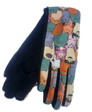 VERA TUCCI CAT PATTERN GLOVE RMD2305-97