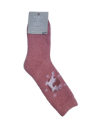 VERA TUCCI REINDEER DESIGN WOMEN'S THERMAL WINTER SOCKS RMD2305-06-1 NEW FOR AW23!