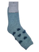 VERA TUCCI HEARTS DESIGN WOMEN'S THERMAL  WINTER SOCKS RMD2305-06-4 NEW FOR AW23!