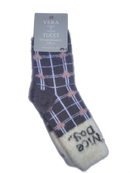 VERA TUCCI NICE DAY FLUFFY WOMEN'S WINTER SOCKS RMD2305-09-1 NEW FOR AW23!