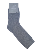 VERA TUCCI PLAIN GREY WOMEN'S THERMAL WINTER SOCKS RMD2305-87-01 NEW FOR AW23!