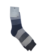 VERA TUCCI STRIPE PATTERN WOMEN'S THERMAL WINTER SOCKS RMD2305-88-04 NEW FOR AW23!