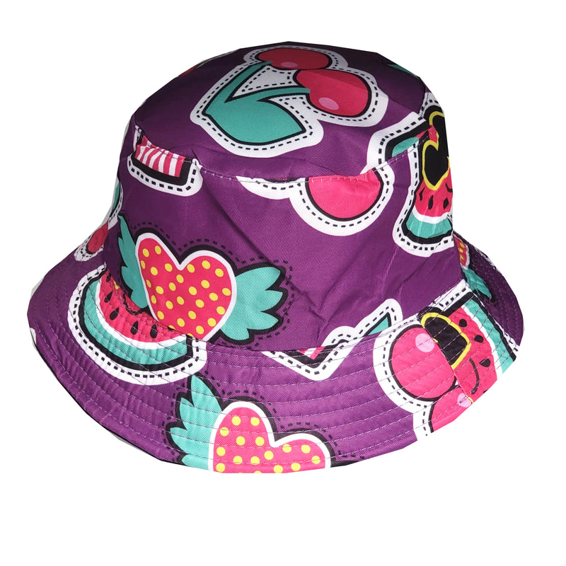 Funky Print Patterned Summer Bucket Hats Adults One Size SS23  Pattern 29/31