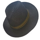 VERA TUCCI PANAMA HATS IN WHITE, BEIGE AND BLACK SIZES 56-60 UNISEX