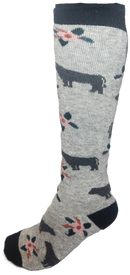 VERA TUCCI LUXURY WOMENS LONG SOCKS RMD2403-02-08 COW