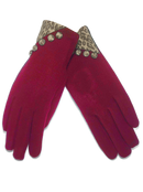 LEOPARD PRINT GLOVE RMD2403-106