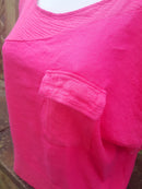 Linen KARINA - 3133 Light Weight Italian Linen Top - Vera Tucci OriginalsGianni Moda