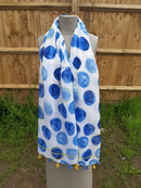 Scarves Lightweight Ladies Scarf SS17 - Vera Tucci OriginalsAccessories 1 BLUE