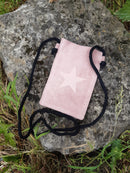 Suede Bag Suede Star Pouch - Vera Tucci OriginalsAccessories ROSE