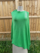 Poncho BRIANA - Softer than cashmere 'Feel' Wool Blend Poncho Handmade in Nepal - Vera Tucci OriginalsAccessories EMERALD GREEN