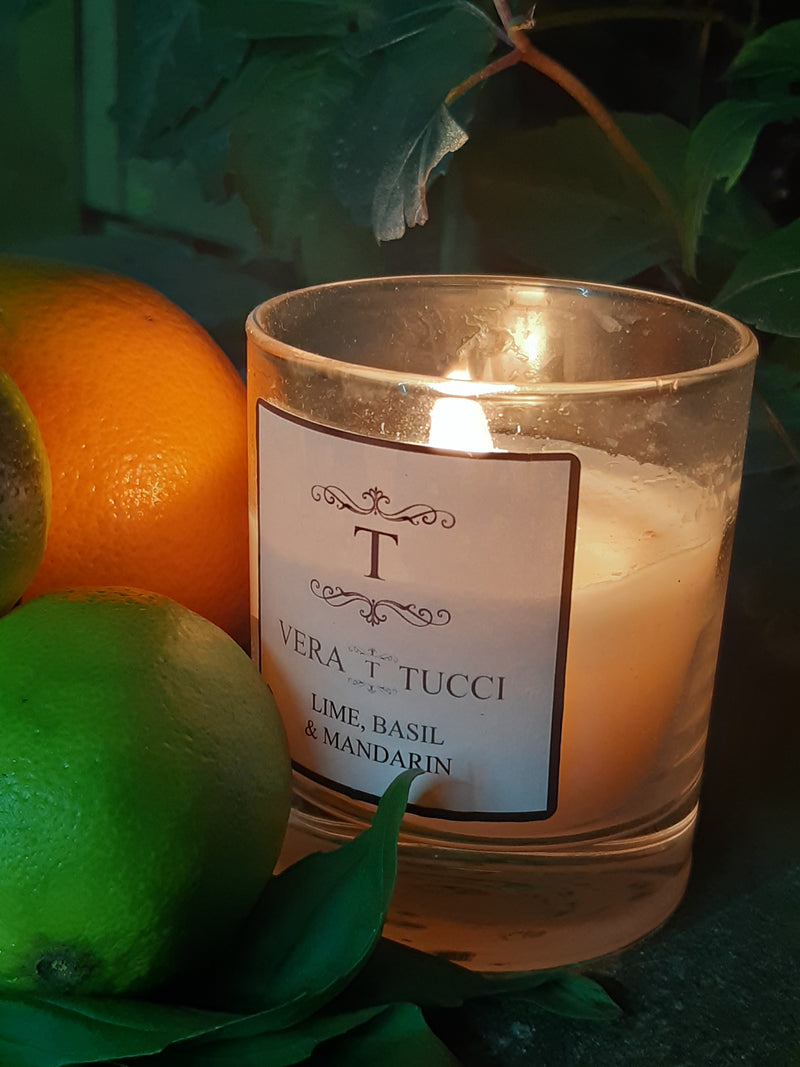 Candle VT Candle - Lime, Basil & Mandarin - Vera Tucci OriginalsLIMELIGHT