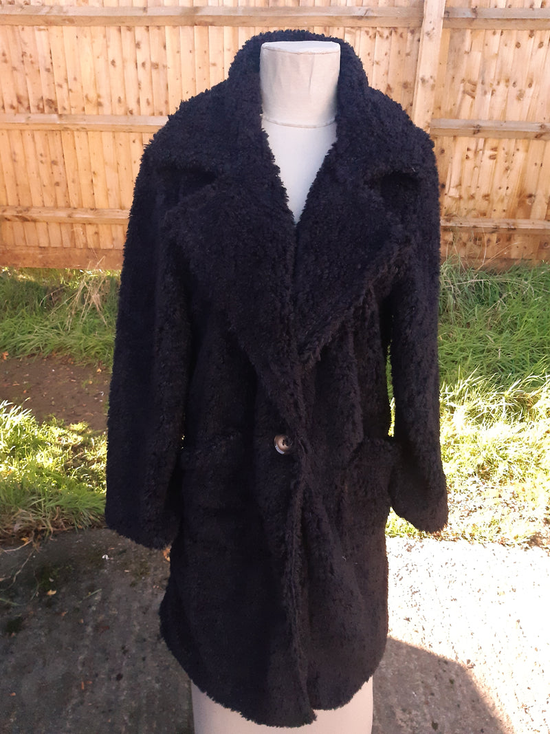 Knitwear CINDY - ITALIAN TEDDY BEAR COAT WITH POCKETS - Vera Tucci OriginalsItalian Clothing