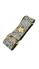 FLORAL PATTERN LUXURY FABRIC BAG STRAPS - RMD-220306 7 COLOURS