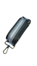 STRIPED PATTERN LUXURY FABRIC BAG STRAPS - RMD-220310 5 COLOURS